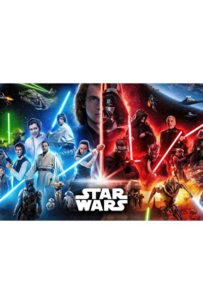 OEM Αφίσα Χαρακτήρες Star Wars, 61x90εκ., Zumzeria