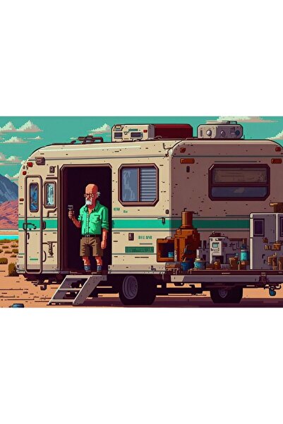 OEM Αφίσα The Breaking Bad 8 Bit, 61x90cm, poster2773, Zumzeria