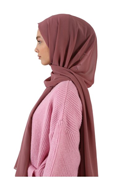 Tuva Şal Chiffon Shawl - Rose -