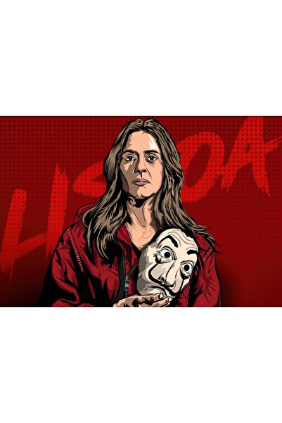 OEM Poster Casa De Papel Raquel Murillo Artwork, 61x90cm, Zumzeria ®