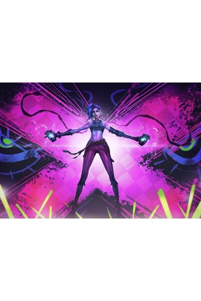 OEM Αφίσα Arcane Jinx Crazy, 61x90εκ., Zumzeria