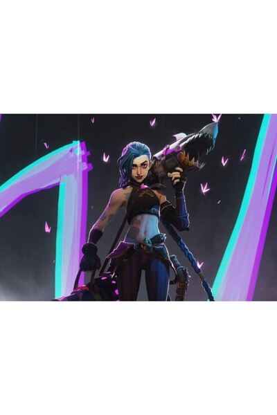 OEM Αφίσα Arcane Jinx Weapons, 61x90εκ., Zumzeria