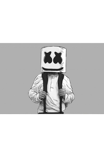 OEM Αφίσα Marshmello, έργο τέχνης, 61x90εκ., Zumzeria