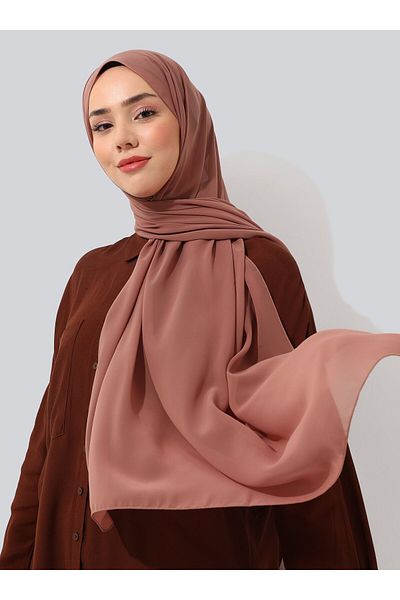 Tuva Tuva Chiffon Shawl - Hot Chocolate