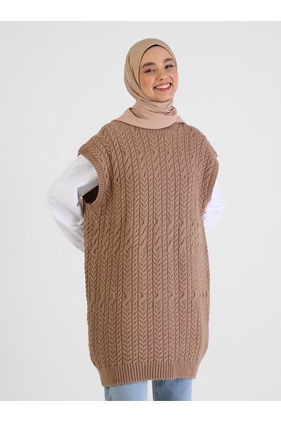 Tuva Micro Crepe Ready Turban - Beige -