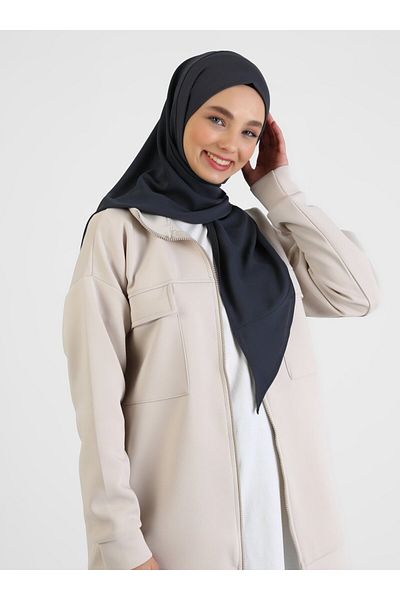 Tuva Micro Crepe Ready Turban - Anthracite -
