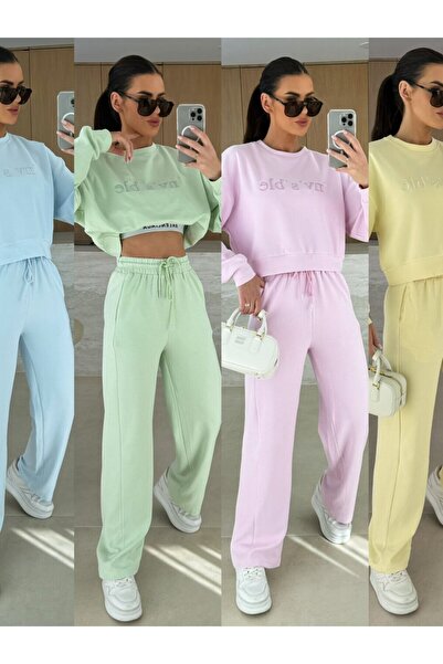adorashop Compleu bumbac cu croiala larga Invisible IT7103