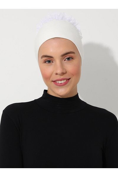 Tuva Βολάν Πώμα Fit Bone - Cream - Tuva