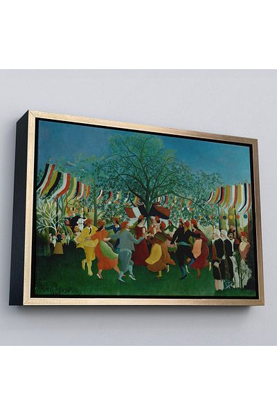 Harita Sepeti Henri Rousseau με χρυσό πλαίσιο Η 100η επέτειος της ανεξαρτησίας Επιτραπέζιο Έτος Γιορτών