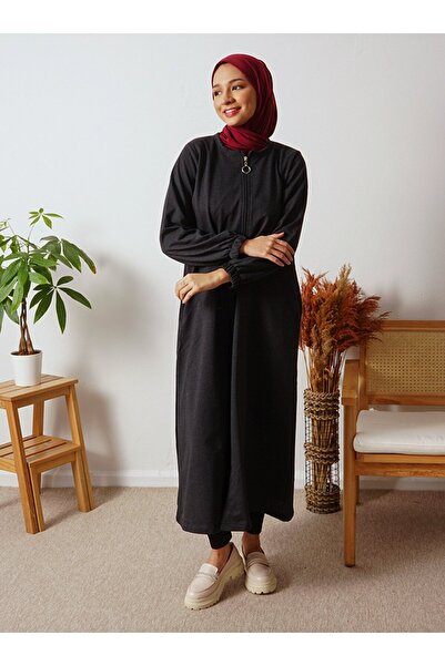 Por La Cara Zippered Long Sports Cap with Pockets - Anthracite - Por La Cara