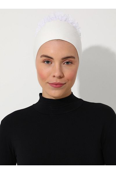 Tuva Βολάν Πώμα Fit Bone - Cream - Tuva