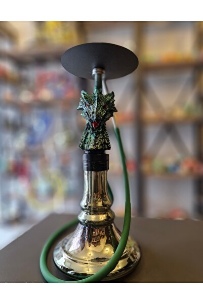 shop Zümrüt Ejderha Nargile + toprak lüle