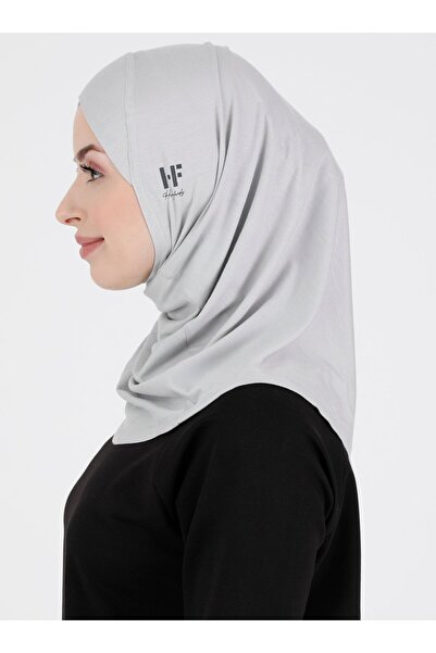 ec ecardin Premium Hanfendy Çapraz Spor Hijab - ST044 Açık Gri ( 7804428 )