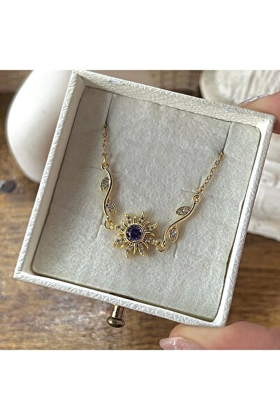 Vintagezegeni Rapunzel Sunset Bloom Kolye