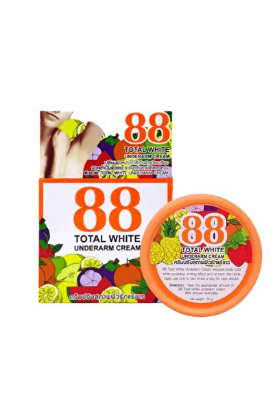 88 كريم 88 توتال وايت لتبيض وتفتيح المناطق الحساسة والإبط (35 جم)