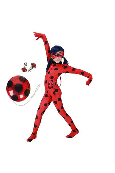 OEM Ladybug costume set for girls and Yoyo 7-9 years L