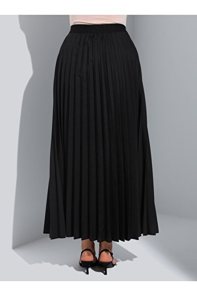 Refka Pleated Skirt - Black - Benin