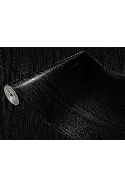 d-c-fix 176-8017 Kendinden Yapışkanlı Siyah Ahşap Desen Folyo ( 67 Cm X 1 Mt )