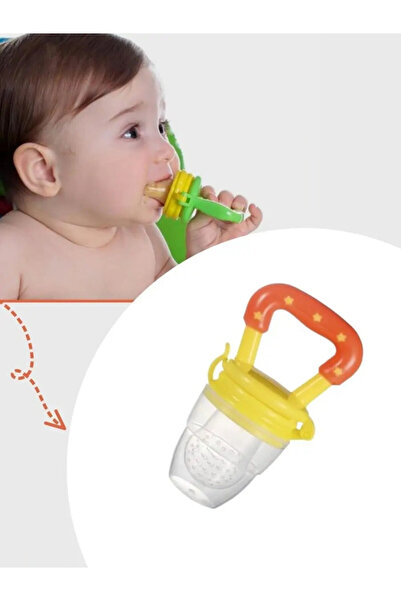 Generic Orange baby pacifier