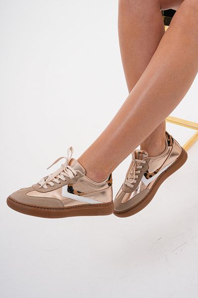 La Limar Women Gold Sneaker Sneakers