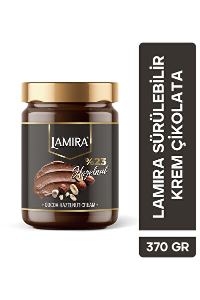 LAMİRA Lamira Sürülebilir Kakaolu Fındık Parçacıklı Fındık Ezmesi %23 Fındık ...