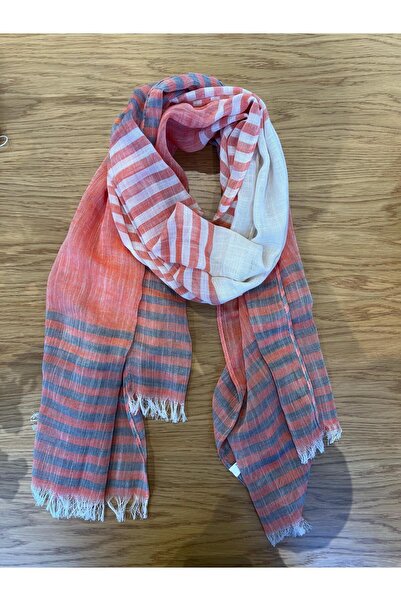 novon Vintage Cozy Linen Design Premium Linen Shawl 190 X 90 cm