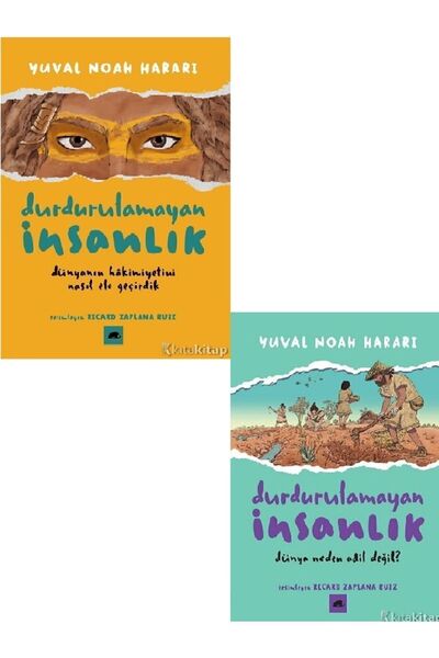 Kolektif Kitap Durdurulamayan İnsanlık 1 + Durdurulamayan İnsanlık 2 / 2 KİTAP SET