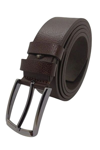BAW COMPANY Men's Belt Genuine Leather Suitable for Fabric and Canvas Trousers 3.2cm