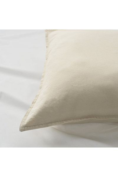 IKEA ÄNGSLILJA Natural Cotton Pillowcase - Soft & Breathable, 50x80 cm | IKEA