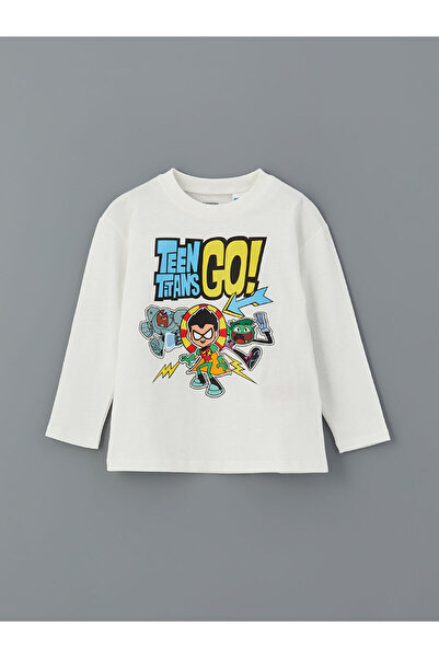 LC Waikiki تي شيرت LCW مطبوع للأولاد