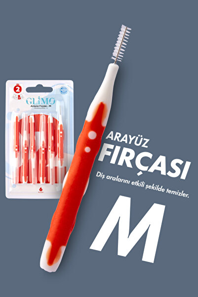 Glimo Ara Yüz Fırçası 6’lı | Derin Diş Arası Temizlik, Plak & Bakteri Karşıtı...