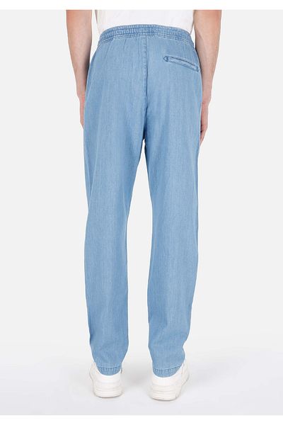 Colin's Jogger Fit Mid Waist Straight Leg Men's Indigo Jean Trousers