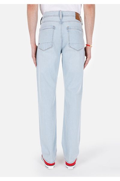 Colin's 045 Pantaloni de jeans albaștri pentru bărbați, cu talie medie, cu picioare drepte, David