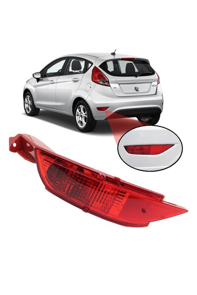 fkoto Fiesta Uyumlu Arka Sis Lambası Sol Işıklı Model Duy Ampul Şoför Tarafı