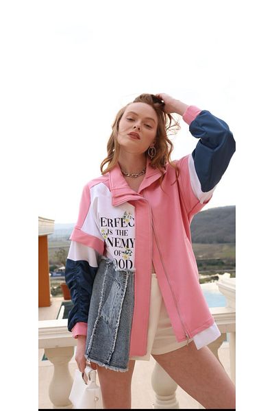 Kısmetin Butiği Women's Denim Detailed Jacket New Collecti̇on