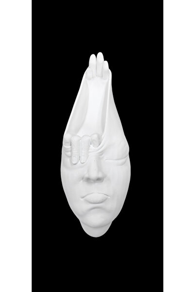 Sunseaart HYK1196 - ELLERİ BAŞINDAN AYRILAN SOYUT DUVAR BÜST