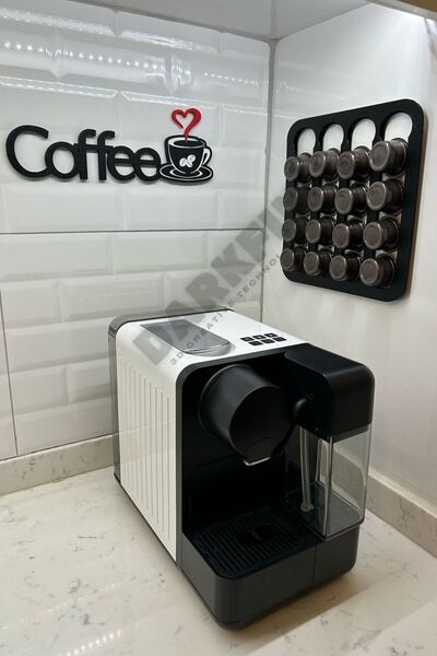 DarkFin Cafissimo Uyumlu Duvar Tipi Kapsül Kahve Standı