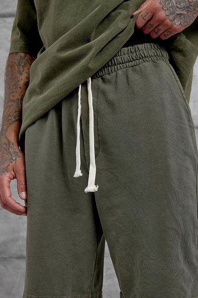 NOMARC Khaki prané oversize šortky