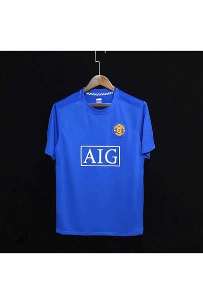 Armageddon Cristiano Ronaldo Nostalgia Jersey - M.Unitedd Moscow 2008 Champions League Final (Blue)