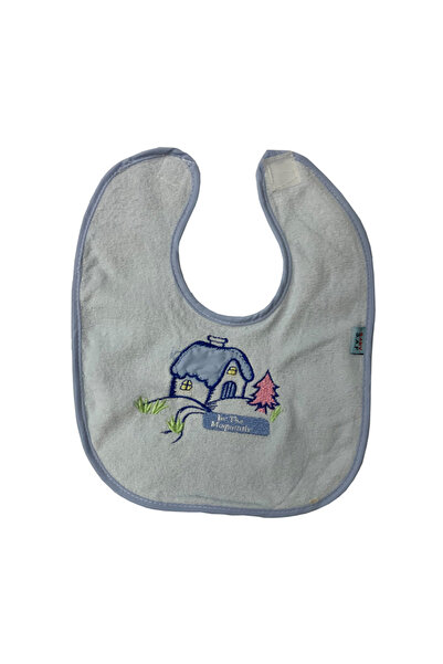 Generic مريلة أطفال قطنية B-1175 / زرقاء