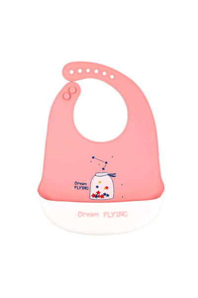 Generic مريلة أطفال من السيليكون المقاوم للماء - دريم فلاينج