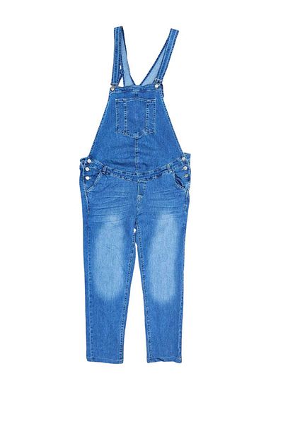 GüneşIşığı Casual and Comfortable Maternity Salopette Jeans
