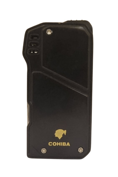 COHİBA Cohiba Soft Flame Siyah Metal Pipo Çakmağı