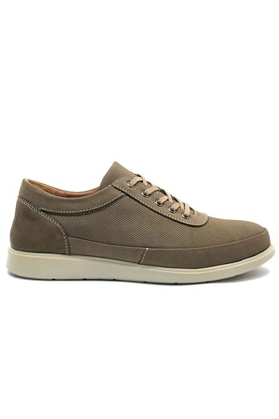 KOCAMANLAR Dropland 5485 Γνήσιο Δέρμα Ανδρικά Παπούτσια Casual Sand