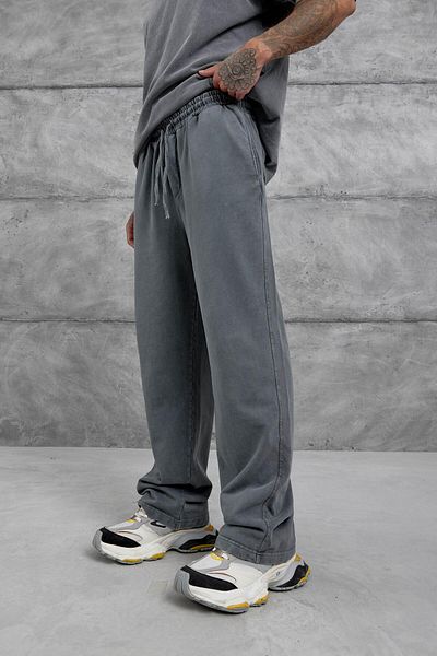 NOMARC Φούτερ Smoked Washed Basic Baggy