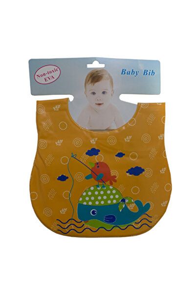 Generic Plastic Baby Bib whale Design