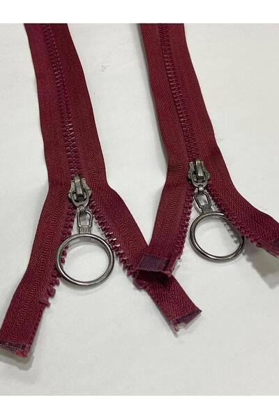 karantuhafiye Пальто Монт Застібка-блискавка Двостороння 110 см Бордо 1123