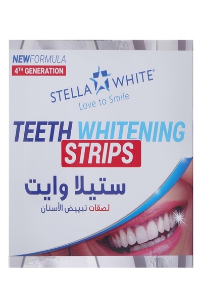 Stella White ستيلا وايت لصقات تبييض الاسنان - 28 شريحة