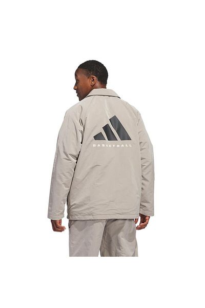 adidas Men's Beige Jacket Name Bb Jacket Jc7843