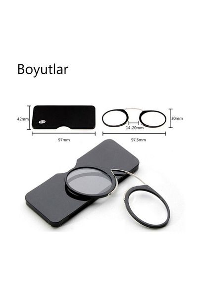 shop Over the Nose Reading Glasses Practical Can Stick to the Back of the Phone Reading Glasses +3.00